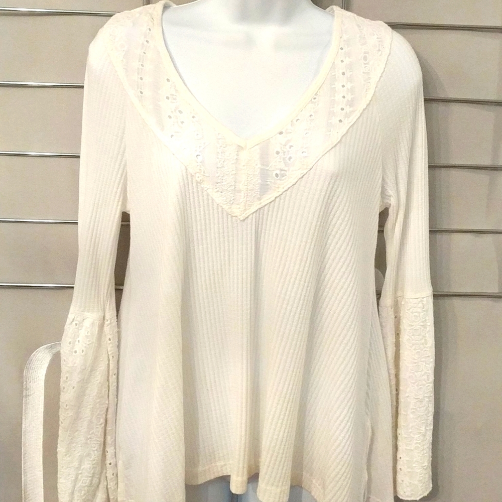 Free People White Top